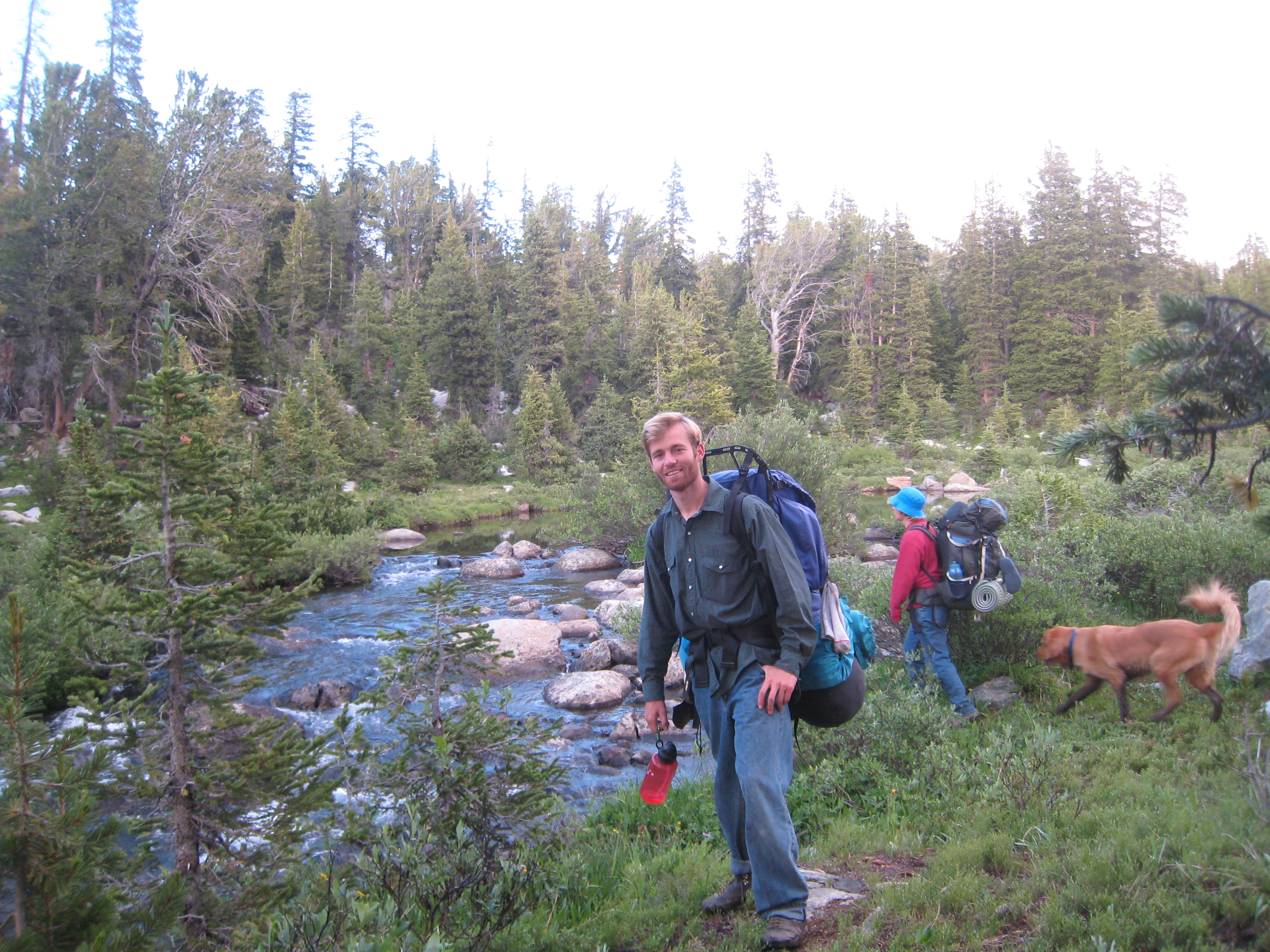 2009 Wind River Trip - Day 2 - Lake Ethel to Mount Victor